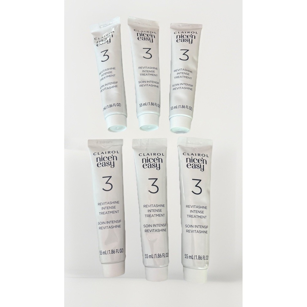 6 Tubes Clairol Nice N Easy CC + Colorseal Step 3 Conditioner 1.86 Fl Oz Each